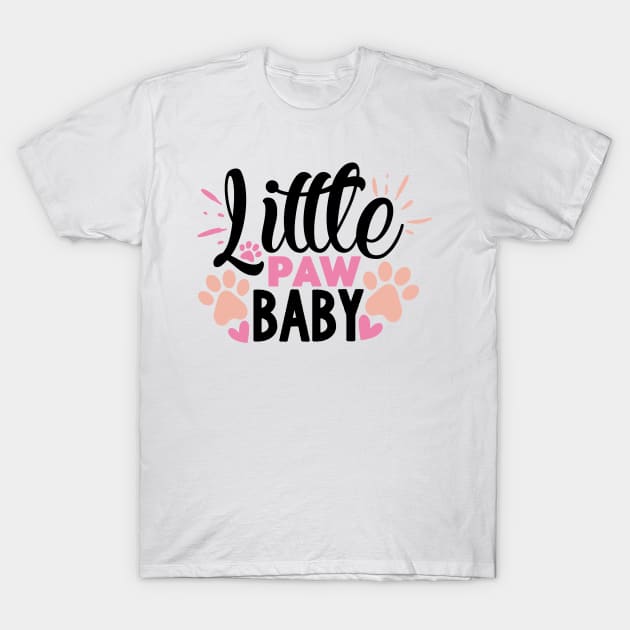 Little PAW baby T-Shirt by Misfit04